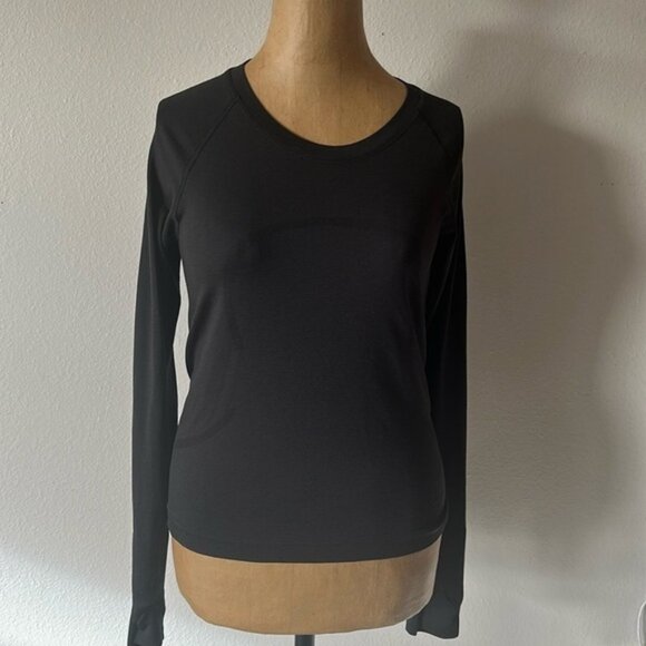 Lululemon sz 6 Swiftly Tech Long-Sleeve Shirt 2.0Hip Length running training - Picture 1 of 8